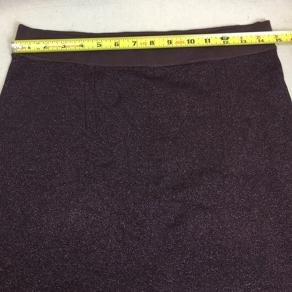 Rag & Bone Marie Metallic Lurex knit Pencil Skirt